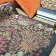 thumbnail image 2 of wash+dry Lush Garden Harvest Washable Runner - Brown - Nylon, 2 of 2
