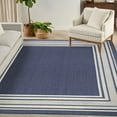 thumbnail image 6 of Nourison Horizon Indoor/Outdoor 10' x 14' Navy Modern Rug, 6 of 10