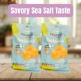 thumbnail image 3 of Rooted Harvest Tostones Sea Salt Crunchy Plantain Chips, 2.25 oz 2 Pack, Vegan, Gluten Free, Non-GMO Plantain Snacks for Lunchbox, Picnic & On-the-Go + BONUS LaPrima Morceau Bonbon, 3 of 8