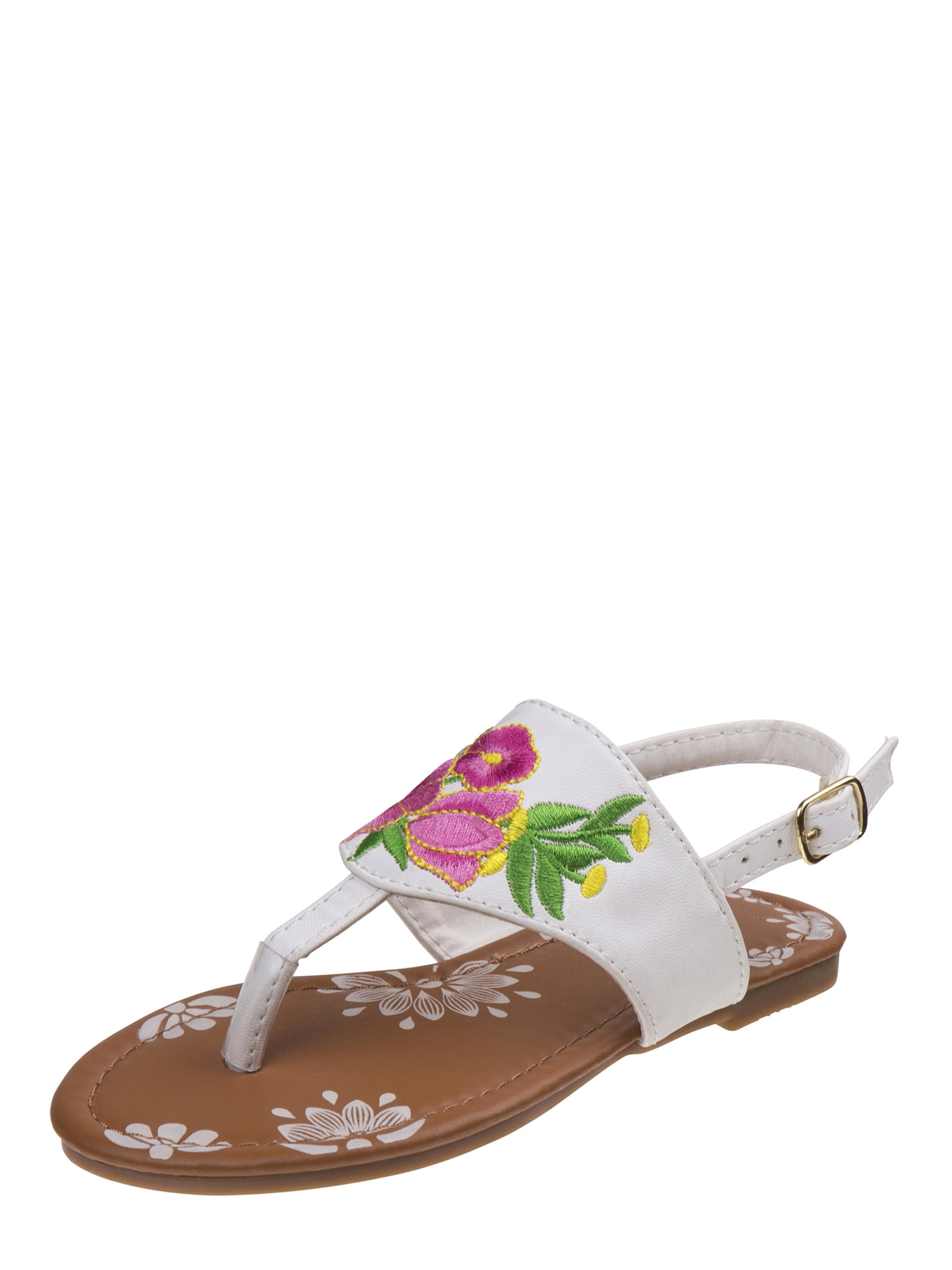 flip flops with big flowers on top
