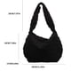 thumbnail image 2 of Bolsa con cierre de hombro para mujer bolsos informales con hilo bordado plisado bolso para axila suave y Simple a la moda, 2 of 9