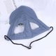 thumbnail image 3 of KAKOWELY Sombrero De Lona Azul Para Mascotas Para Uso Exterior Con Ajuste Práctico, 3 of 5