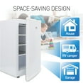 thumbnail image 4 of Commercial Cool Upright Freezer, Stand Up Freezer 2.8 Cu Ft with Reversible Door, White, 4 of 7