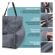 thumbnail image 4 of Asiento de Coche para Perro, Transportadora para Automóvil Esquimal (Gris, 100x52x37 cm), 4 of 6