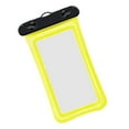 thumbnail image 1 of Guardoinrt Waterproof Phone Case Universal Safe Beach Travel Kayaking Canoeing Cellphone Dry Bag Protection Accessory Drying Pouch Yellow 1Set, 1 of 6