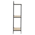 thumbnail image 5 of A&B Home Three Tier Wood Wall Shelf - Black, Natural Finish, 5 of 6