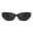 Black, variant on Trendy Unisex Folding Sunglasses Outdoor Polarized Sun Glasses For Casual Use Versatile Lightweight