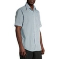 thumbnail image 4 of Arrow Men's Big and Tall Hamilton Poplin Wrinkle Free Short Sleeve Shirt, 4 of 6