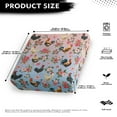 thumbnail image 4 of ZUXONGSY Rooster Flower Sofa Cushion Covers Couch Cushion Dust Cover Contemporary Furniture Protector Individual Couch Cushion Covers 1 Seater Armchair Cushion Cover Gifts for Friends, 4 of 5