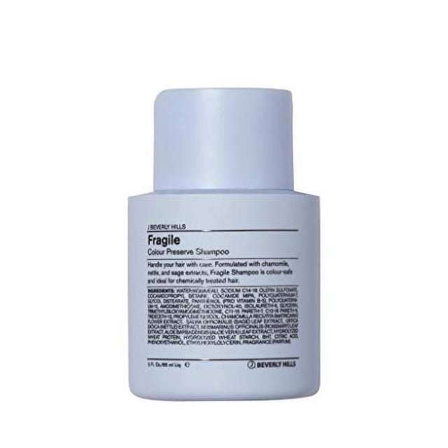 Shampoo de Preservación del Color Fragile Azul de J Beverly Hills con
