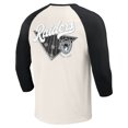thumbnail image 3 of Men's Darius Rucker Collection by Fanatics Black/White Las Vegas Raiders Raglan 3/4 Sleeve T-Shirt, 3 of 3