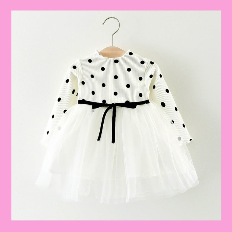 GZEFJRQM White Cocktail Dress Gold Dress for Girls Black Formal Dresses  Thanksgiving Outfit 18 Month Girl Black Baby Dress Baby Girl Outfits 0-3,  White 6-12 Months - Walmart.com