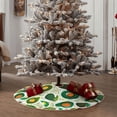 thumbnail image 6 of Bingfone Christmas Tree Skirt Mat Christmas Decoration Interior 30"-Green Avocado, 6 of 8