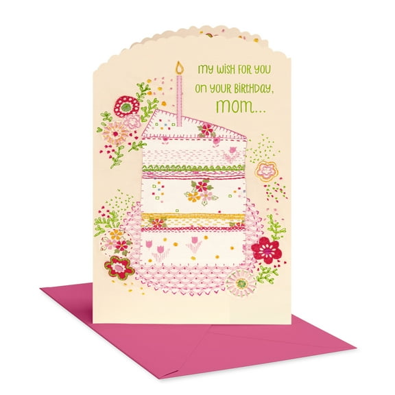 American Greetings Birthday Card for Mom (Sweet Celebration)