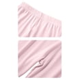 thumbnail image 6 of Ruyang Girls Palazzo Capri Pants Elastic High Waist Breathable Casual Pants Summer Outdoor Athletic Joggers Trousers, 6 of 7