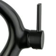 thumbnail image 2 of Bellaterra Home Bilbao Single Handle Bathroom Vanity Faucet with Drain without Overflow in Black, 2 of 4