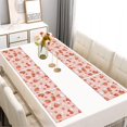 thumbnail image 2 of Fresh and Fruity Strawberry Table Placemats Set of 6, Flax Linen Heat Resistant Wrinkle Free, Red Berry Design for Sweet Summer Table Setting, 2 of 5