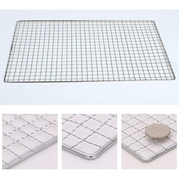 Grill Rack Grids, Stainless Steel BBQ Roasting Rack or Baking/Cooling Rack, For Oven and outdoor Barbeque,Oven & Dishwasher Safe.