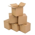 thumbnail image 6 of SEJOVAZE 4x4x4 Inch 25 pack Shipping Boxes, Cardboard Box Mailers, Kraft Corrugated Small Shipping Boxes For Small Business Packaging Mailer, 6 of 7
