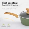 thumbnail image 7 of MF Studio 30 Pieces Cookware & Bakeware Set Granite Nonstick Pots and Pans, Green, 7 of 7