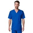 thumbnail image 1 of EON Men's COOLMAXÂ® V-Neck Mesh Panel Solid Scrub Top, 1 of 2