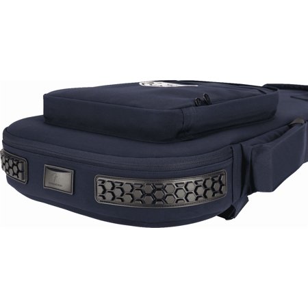 Fender Troubadour Electric Bass Gig Bag Navy フェンダー 高耐久性 ワックスドキャンバス生地 ベース用 ギグバッグ