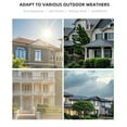 thumbnail image 3 of Doorbell Rain Cover, Doorbell Cover Weatherproof Transparent Plastic Solar Powered  for Home Villa, 3 of 7
