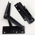thumbnail image 4 of Adjustable Sofa Bed Hinges 2Pcs, Heavy Duty Metal Mechanism with 3-Position Angle Spring Hardware for Furniture, 4 of 4