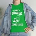thumbnail image 7 of I Came - I Mowed - I Kicked Grass - Funny Lawn Mowing Gift Shirt - ID: 536, 7 of 7