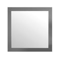thumbnail image 1 of Fully Framed 30" Maple Grey Mirror, 1 of 1