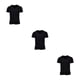 thumbnail image 3 of Sonducket Moda africana para hombres Tops unisex para estilo y comodidad Algodón expresivo Hombres africanos Traje tradicional Manga corta negro Type1 NO1, 3 of 6