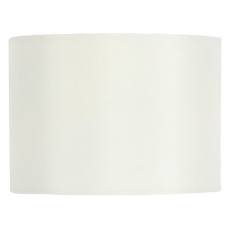 - Eggshell Silk 4 Inch Wall Sconce Shield Lamp Half Shade
