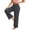 Dark Gray-pants for women, variant on Womens Wide Leg Pants Soft High Elastic Waist Loose Straight Trousers Casual Comfy Yoga Sweatpants