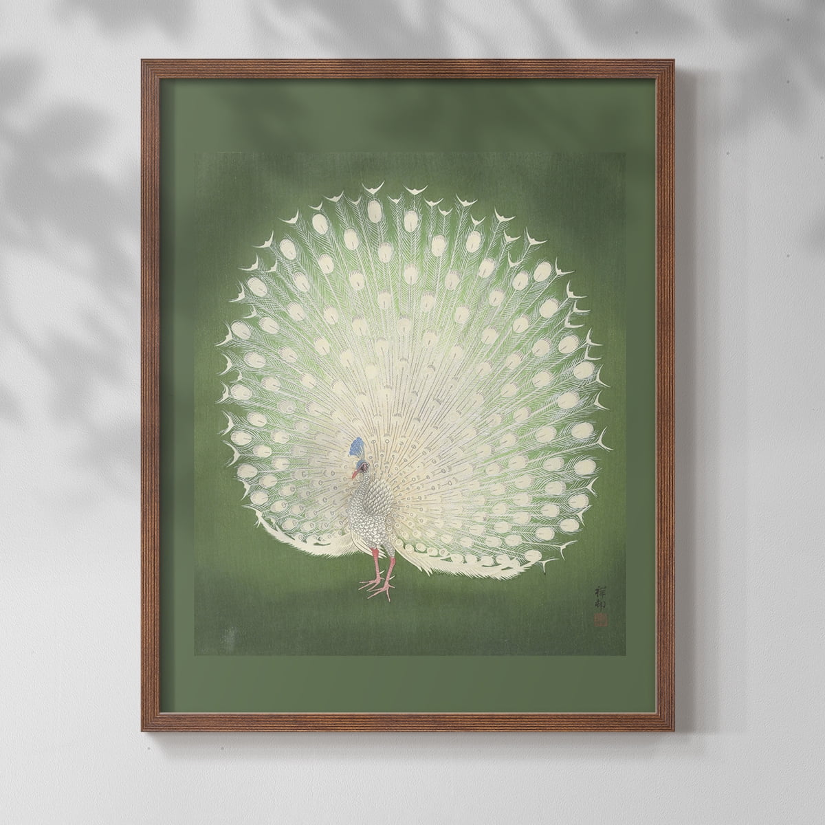Vintage Animal Print XVII - 14in. x 11in. Vintage Framed Print in Walnut Wood Frame