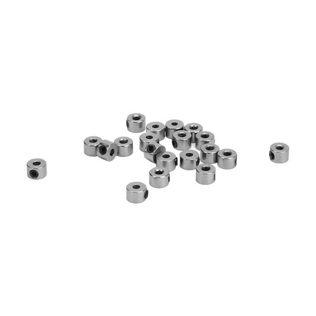 Landing 20Pcs Landing Gear Stopper Set Wheel Collar 2.1mm Stainless Steel Exquisite Craftsmanship RC Plane Model Aircraft Parts