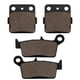thumbnail image 1 of Pastillas de freno Sollon delanteras y traseras semimetálicas para Honda CR80/CR85, 1 of 7
