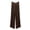 Coffee, variant on Pajama Pants for Women Plus Size Wide Leg Loose Fitted Comfy Drawstring High Waist Loungewear Pants