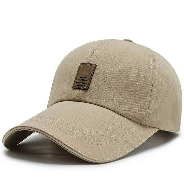 Men Baseball Cap Cotton Canvas Cap Sun Hat for Running Workouts and Outdoor Activities New