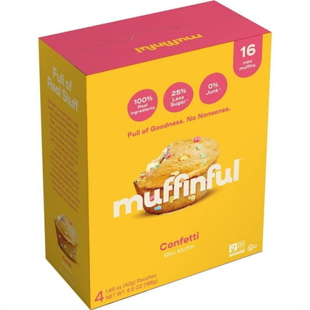 Confetti Mini Muffins 16ct