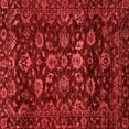 thumbnail image 1 of Ahgly Company Indoor Square Oriental Red Traditional Area Rugs, 5' Square, 1 of 4