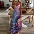 thumbnail image 3 of Mermaid Glitter Fish Scale Girls Sleeveless Dress Woman Fashion Long Dresses Women's Summer Suit Dress Summer 2025 Women, 3 of 7