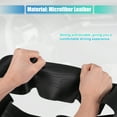 thumbnail image 6 of Hand Sewn Steering Wheel Cover Stitch Universal Fit 14.6-15.2 Inch 37-38.5cm Dia for Car Truck SUV Black, 6 of 6