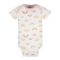 thumbnail image 5 of Gerber Baby Girl Short Sleeves Onesies Bodysuits, 8-Pack (Newborn - 12 Months), 5 of 11