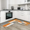thumbnail image 6 of Orange Kitchen Rugs, Orange Abstract Art Kitchen Mats for Floor, Non-Slip Kitchen Mat Kitchen Organization, Anti-Fatigue Mat Home Decor Orange Rug, Orange Kitchen Decor Runner Rug, Orange Kitchen Rug, 6 of 6
