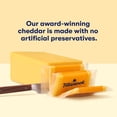 thumbnail image 6 of Tillamook Medium Cheddar Cheese Snack Portions, 7.5 oz, 10 Count, 6 of 17