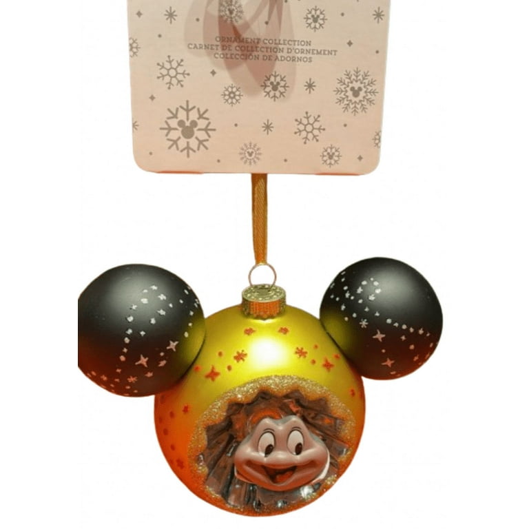 Disney Parks Walt Disney Mr Toad Icon Mickey Ears Glass Christmas