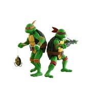 NECA Teenage Mutant Ninja Turtles Raphael and Michelangelo Figure Set 54103