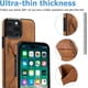 thumbnail image 3 of ZHAOCHENG Funda tipo cartera compatible con iPhone14Pro Max 6,7 pulgadas, [soporte] [ranuras para tarjetas] cubierta protectora de nobuk, soporte magnético expandible para teléfono celular a prueba de, 3 of 5