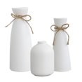 thumbnail image 1 of PENGXIANG Ceramic Flower Vase  Matte Ceramic Vase Set Of 3  Small Decorative, 1 of 18