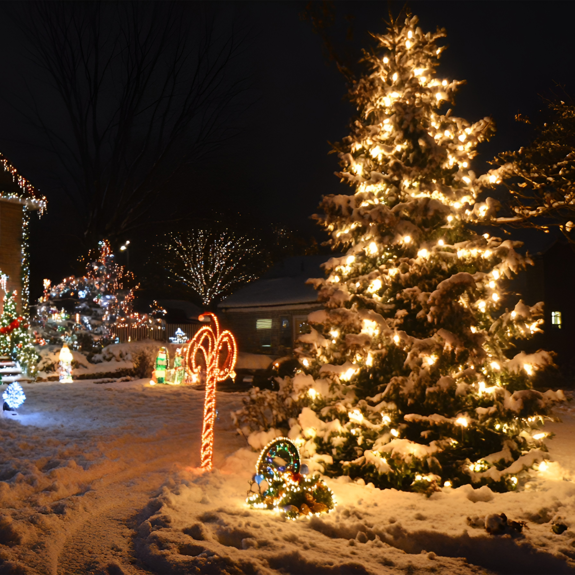 Magotan 16ft 100 LED Warm White Christmas Lights photo 6